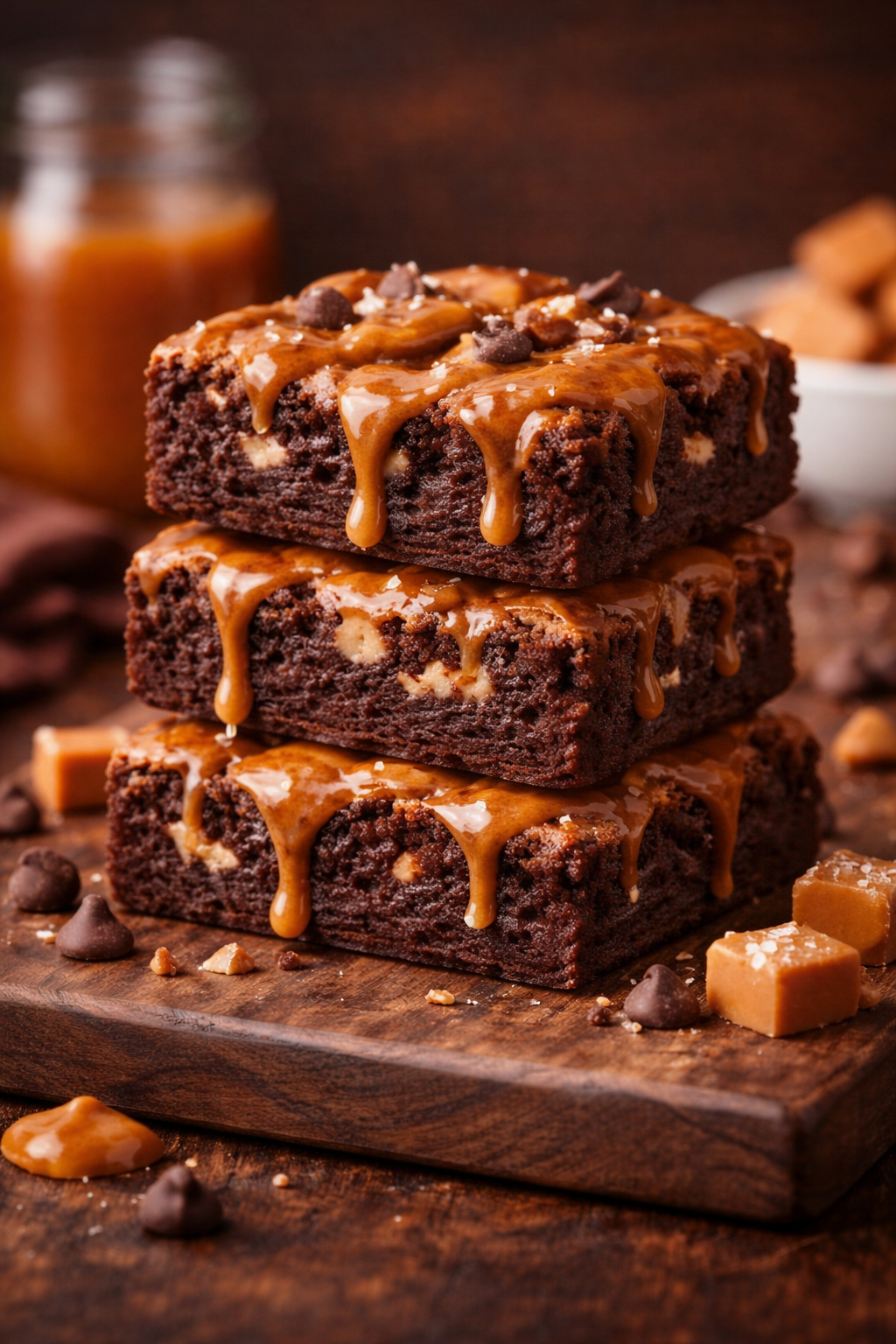 Caramel Fudge Brownie