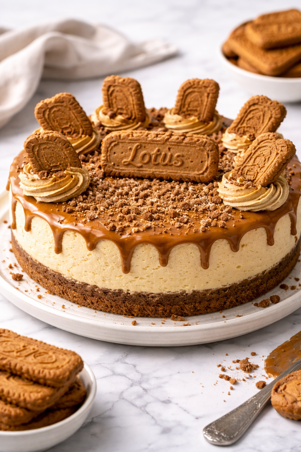 Lotus Biscoff Cheesecake