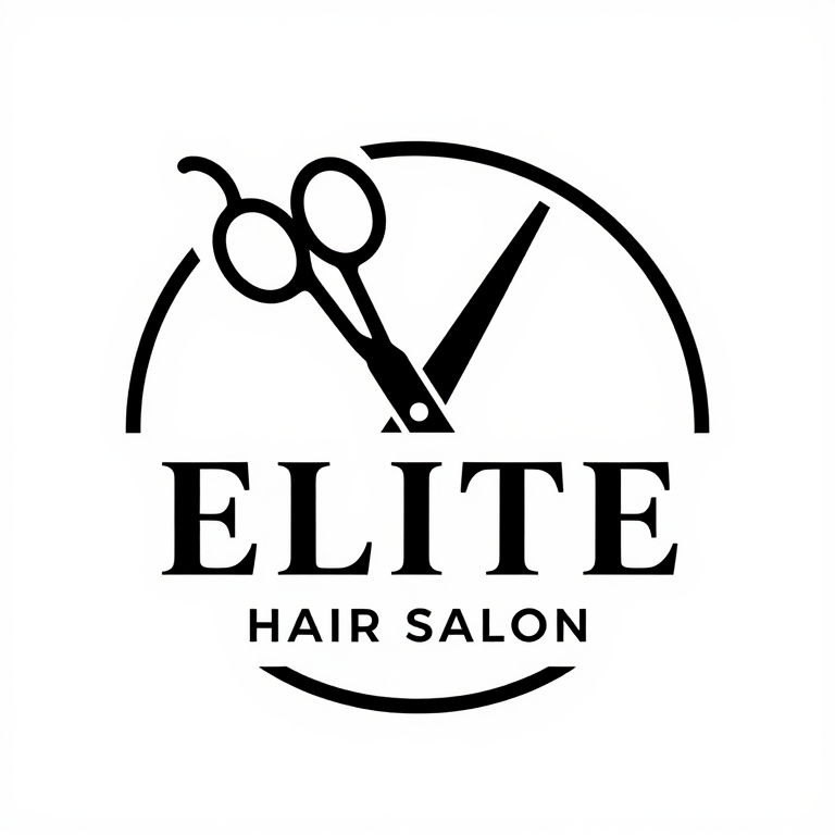 Elite Hair Salon Logo