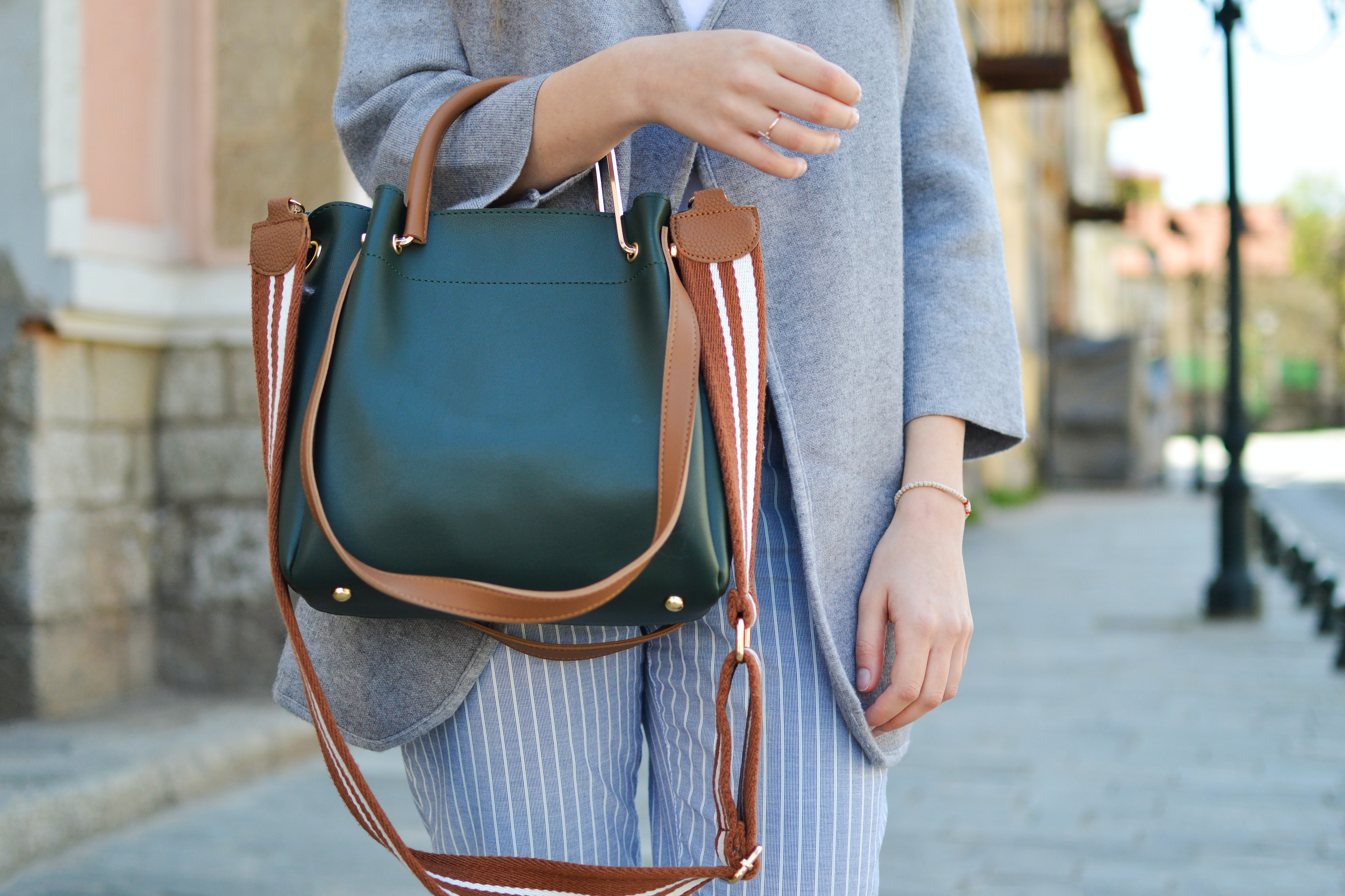 Τσάντα Elio Green Soft