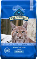 Blue Buffalo Wilderness Indoor Chicken Recipe Grain-Free Dry Cat Food