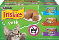 Friskies Classic Pate Variety Pack Canned Cat Food, 5.5-oz, case of 24