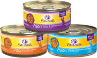 Wellness Complete Health Poultry Lovers Pate Variety Pack Grain-Free Canned Cat Food