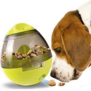 SunGrow Interactive & Puzzle IQ Ball Slow Feeder Treat Dispensing Dog Toy