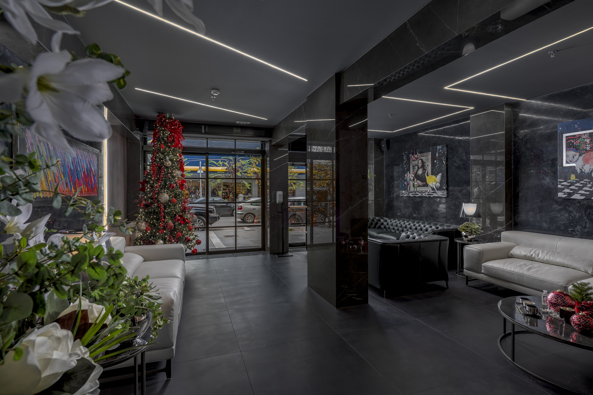 Page20 Boutique Hotel Lobby: A blend of modern aesthetics and cozy ambiance welcoming guests
