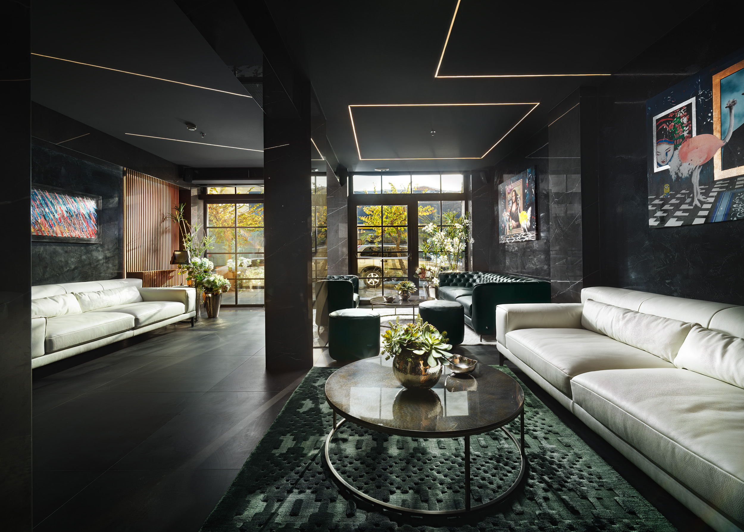 Page20 Boutique Hotel Lobby and Reception: Elegant decor and welcoming atmosphere for our guests.