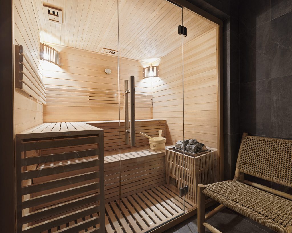 Page20 Boutique Hotel Sauna: Relax and unwind in soothing comfort.