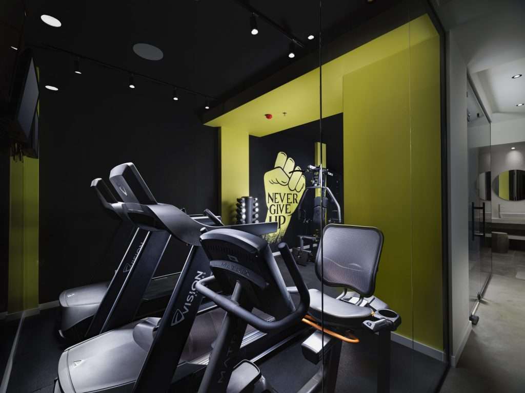 Page20 Boutique Hotel Gym: Achieve your fitness goals in a modern and inspiring setting